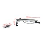 A8500-01 para manija cromada de puerta exterior delantera izquierda de coche Nissan con inductancia 80640-9N00A - Imagen 4