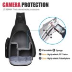 Mochila bandolera para cámara Cwatcun D17 - Imagen 3
