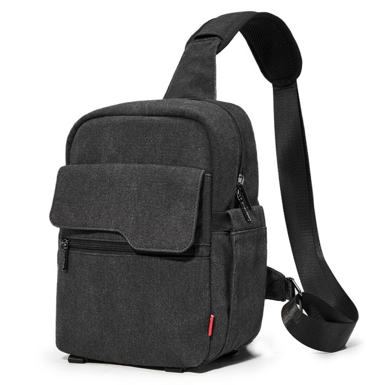 EDA005927502.jpg Bolso para cámara Cwatcun D93 Bolso de hombro de lona, 21 x 14 x 30cm Black - Imagen 1