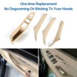 Para BMW F10 / F18 5 Series 7 Uds. Cubierta embellecedora de tirar de la manija de las puertas interiores del coche, 51417225874, Right Driving(Beige White) - Imagen 5