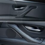 Para BMW F10 / F18 5 Series 7 Uds. Cubierta embellecedora de tirar de la manija de las puertas interiores del coche, 51417225874, Right Driving(Wine Red) - Imagen 6