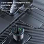 Cargador de teléfono para coche Yesido Y59 200W, Y59 - Imagen 2