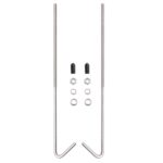 Kit de pernos de soporte de acero inoxidable para fijación de batería de coche, LS05 10 inch
