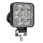 12-30V 12W 6000K luz auxiliar de ingeniería LED para coche de 2,5 pulgadas, 12-30V 12W 6000K