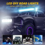 12-30V 12W 6000K luz auxiliar de ingeniería LED para coche de 2,5 pulgadas, 12-30V 12W 6000K - Imagen 2