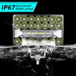 9-80V 18W 6000K Luz de trabajo LED para coche de 4 pulgadas 36 piezas, 9-80V 18W 6000K - Imagen 5