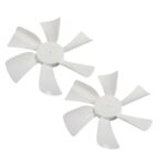 2 unids/pack 6 pulgadas RV tragaluz ventilación pequeñas aspas de ventilador