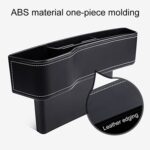 Caja de consola multifuncional para coche, portavasos, caja de almacenamiento lateral para hueco de asiento, estilo de plumas rizadas, Red Front Passenger Seat - Imagen 4