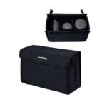 Cwatcun H80 Bolsa interior plegable para cámara de gran capacidad Bolsa para lentes de fotografía, 22.5 x 18 x 13.5cm S, 30 x 19 x 15cm M, 34.5 x 19 x 26cm L