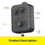 Dispositivo de entrenamiento ultrasónico para perros completamente automático y portátil N20 - Imagen 3