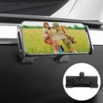 Soporte para tableta y teléfono con gancho para guantera de copiloto de coche Tesla Model 3/Y, Hook Base