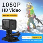 Z03 Mini DV 1080P Cámara de acción impermeable con soporte de anillo compatible con visión nocturna por infrarrojos - Imagen 4