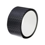 Tira de protección anticolisión para puerta de fibra de carbono Universal para coche, cinta adhesiva embellecedora, 5cm x 10m - Imagen 2