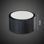 Tira de protección anticolisión para puerta de fibra de carbono Universal para coche, cinta adhesiva embellecedora, 5cm x 10m - Imagen 3