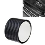 Tira de protección anticolisión para puerta de fibra de carbono Universal para coche, cinta adhesiva embellecedora, 7cm x 5m