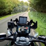 Parabrisas Deflector de aire lateral de motocicleta BMW R1300GS, Motorcycle Windshield(Grey) - Imagen 3