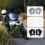 Parabrisas Deflector de aire lateral de motocicleta BMW R1300GS, Motorcycle Windshield(Grey) - Imagen 5