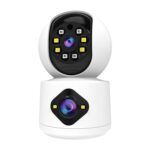 Y6204 4MP Zoom HD Cámara WiFi inteligente impermeable para interiores, US Plug