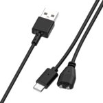 Cable de carga magnético para dispositivo de adiestramiento de mascotas para perros, longitud: 1 m, For Delupe / Yawpet - Imagen 4