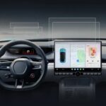 Película protectora de vidrio templado para navegador de coche, 2 uds., For XIAOMI SU7