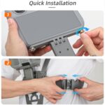 Sunnylife Control remoto Soporte de cintura Correa para el pecho, For DJI RC Pro - Imagen 12