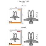 Sunnylife Control remoto Soporte de cintura Correa para el pecho, For DJI RC Pro - Imagen 13