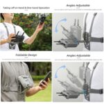 Sunnylife Control remoto Soporte de cintura Correa para el pecho, For DJI RC Pro - Imagen 5