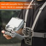 Sunnylife Control remoto Soporte de cintura Correa para el pecho, For DJI RC Pro - Imagen 7