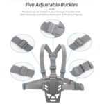 Sunnylife Control remoto Soporte de cintura Correa para el pecho, For DJI RC Pro - Imagen 9