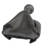 Para Peugeot 207 / 307 / CC30 Palanca de cambios de 5 velocidades Perilla de palanca de cambios de cuero con bola de mano con cubierta a prueba de polvo - Imagen 4