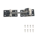 Furgonetas/Rvs/camiones Gancho de puerta de acero inoxidable de 4 pulgadas con tornillos, 1pc