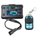 Interruptor de monitor LCD para calentador de estacionamiento de 12 V/24 V para automóvil con control remoto