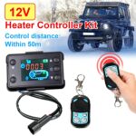 Interruptor de monitor LCD para calentador de estacionamiento de 12 V/24 V para automóvil con control remoto - Imagen 4