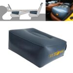 Taburete inflable universal para viajes en automóvil, Z2 PVC Trapezoidal Inflatable Stool