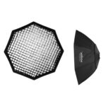 Softbox Godox Octagon Honeycomb Grid con montura Bowens, 95cm
