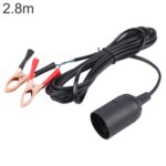 Cable de conexión con pinza de cocodrilo para faros delanteros de coche E14, 2.8m