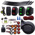 Kit de arnés de cableado de bocina y luz de falla de señal de giro para ATV UTV