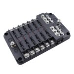 Bloque de fusibles de 12 vías con 24 fusibles y 24 terminales - Imagen 3