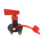 Interruptor de apagado de batería de automóvil o embarcación con terminal de 100 A, Black Red - Imagen 2