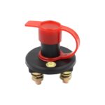 Interruptor de apagado de batería de automóvil o embarcación con terminal de 100 A, Black Red - Imagen 3