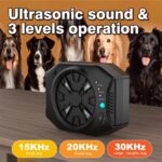 Dispositivo de entrenamiento para perros antiladridos ultrasónico para exteriores X1 - Imagen 3