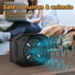 Dispositivo de entrenamiento para perros antiladridos ultrasónico para exteriores X1 - Imagen 4