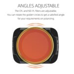 Sunnylife AIR2-FI9282 para DJI Mavic Air 2 ND32-PL Filtro de lente de película de revestimiento - Imagen 4