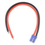 Cable conector hembra EC5 Cable de silicona suave para arranque de emergencia de energía del automóvil, Female Plug