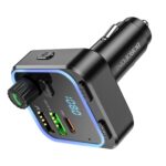 Transmisor FM Bluetooth para automóvil Borofone BC53 Highway PD20W y QC3.0, BC53 - Imagen 2