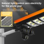 Cámara HD para exteriores con control de alumbrado público, versión WiFi solar, serie XA, 64GB SD Card - Imagen 3