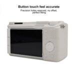 Funda protectora de silicona suave con textura de lichi, For Sony ZV-E10 II / ZV-E10M2 - Imagen 4