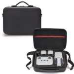 Para DJI Mavic Air 2 Bolsa de almacenamiento de hombro de PU portátil Caja protectora, For DJI Mavic Air 2
