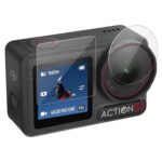 Película de vidrio templado para pantalla trasera + pantalla frontal + lente de cámara trasera imak, For DJI Osmo Action 5 Pro - Imagen 4