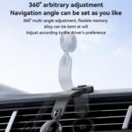 Cargador inalámbrico magnético para coche Yesido C316 15 W Magsafe, C316 - Imagen 4